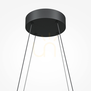 Závesné svietidlo HALO MOD244PL-L50BK čierne, LED 40 W 3000/4000 K, 103,5 x 30 cm small 4