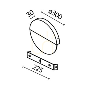 Nástenné svietidlo JUPITER MOD320WL-L6BS3K1 Maytoni small 9