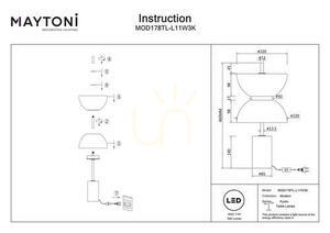 KYOTO MOD178TL-L11W3K stolová lampa Maytoni small 7