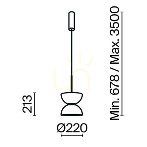 Závesné svietidlo KYOTO MOD178PL-L11W3K Maytoni small 8