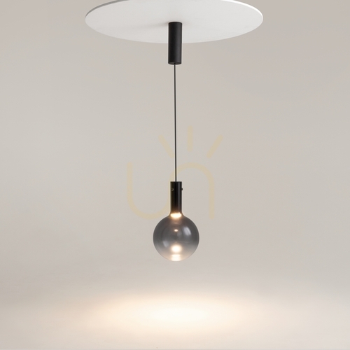 Skontrolujte Závesné svietidlo Maytoni Nebula MOD182PL-L4B3K čierne LED 4 W 20 cm