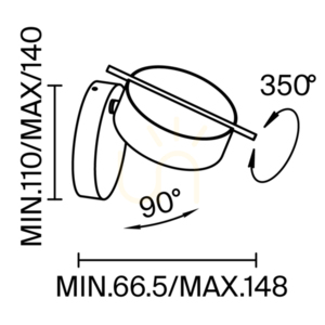 NUANCE MOD180WL-L4B3K1 nástenné svietidlo Maytoni small 9