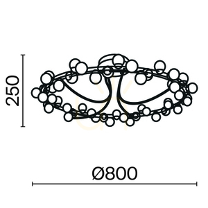 Plafón TESSARA MOD081CL-L48G3K Maytoni small 10