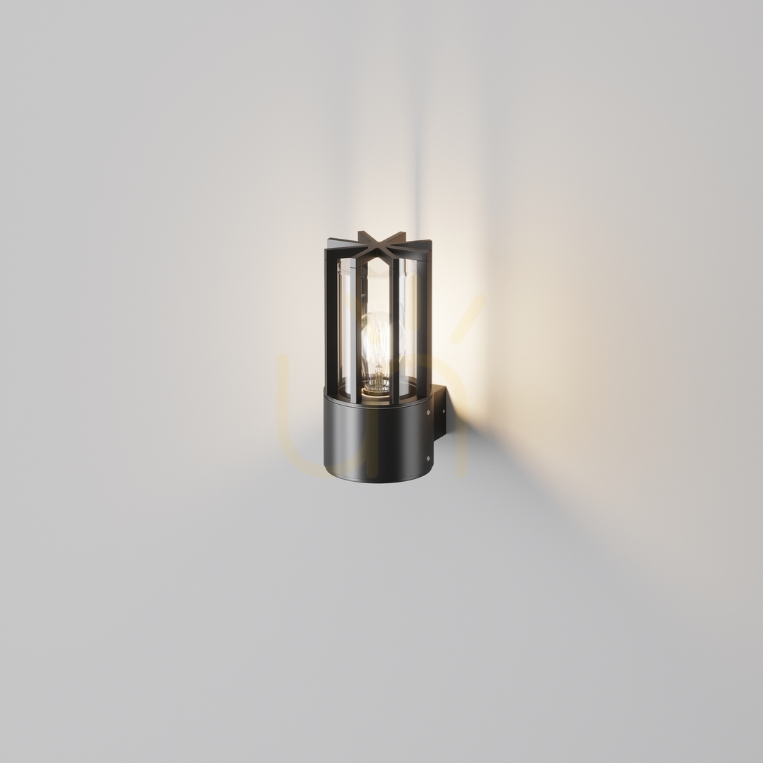 Venkovní nástěnné svítidlo BARREL O453WL-01GF IP54 Maytoni