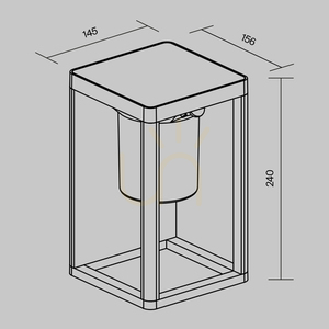 Solárna lampa SHATTER OSL457WL-L2GF3K IP54 Maytoni small 8