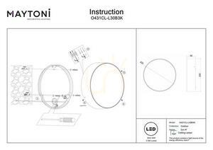 ZON IP vonkajšie plafóny O431CL-L30B3K IP65 Maytoni small 7