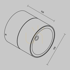 SPIN O310CL-L12W3K vonkajšie plafóny IP54 Maytoni small 8