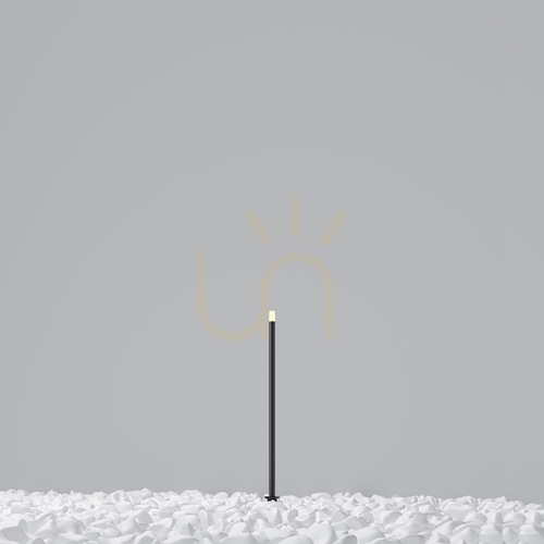 Skontrolujte Maytoni Spear Graphite LED IP65 O441FL-L1GF3K Záhradné kolíkové svietidlo – na osvetlenie kvetinových záhonov a lúk