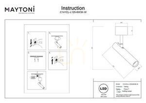 Plafón FOCUS T C141CL-L125-6W3K-W Maytoni small 7