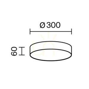 Plafón ZON C032CL-36W3K-RD-W Maytoni small 10