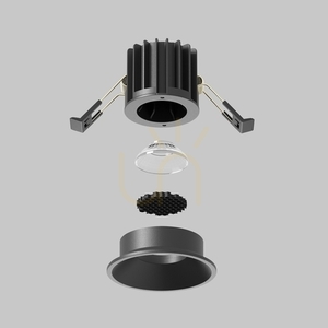 Okrúhle vstavané svietidlo DL058-7W3K-B Maytoni small 5