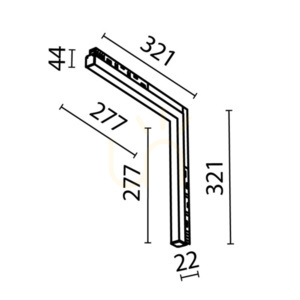 Základná koľajnicová lampa BASIS ANGLE TR102-24W4K-W Maytoni small 9