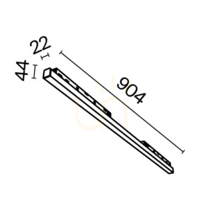 Koľajnicová lampa BASIS TR030-4-30WTW-DD-W Maytoni small 9
