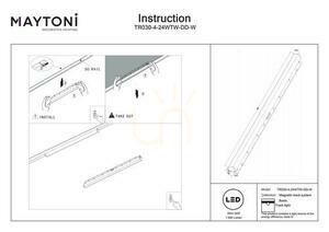 Koľajnicové svietidlo BASIS TR030-4-24WTW-DD-W Maytoni small 6