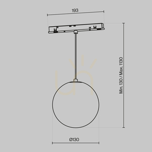 Závesné svietidlo LUNA TR039-4-5WTW-DD-B Maytoni small 6