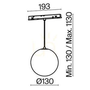 Závesné svietidlo LUNA TR039-4-5WTW-DD-B Maytoni small 8