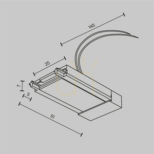 RADITY TRA084B-11W zbernicový napájací zdroj Maytoni small 4