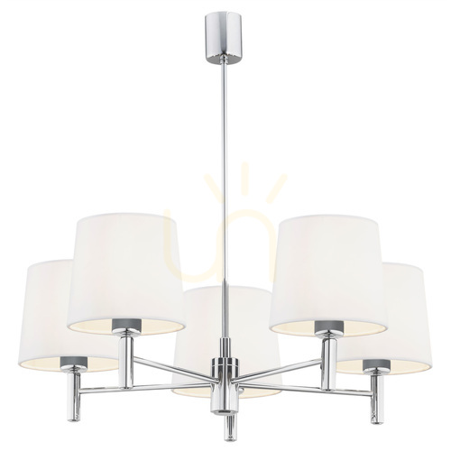 Skontrolujte Luster ARGON BOLZANO PLUS biely/chróm 5xE27 2110