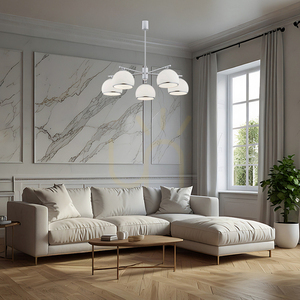 Luster ARGON Marbella biely chróm 5xE27 IP20 2087 small 1
