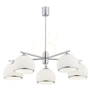 Luster ARGON Marbella biely chróm 5xE27 IP20 2087 small 0