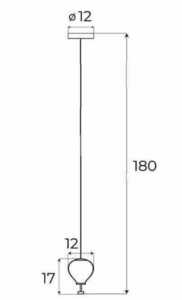 Prívesné svietidlo Max Light Palloncini P0576 2x6W biele chrómové dymové sklo small 1