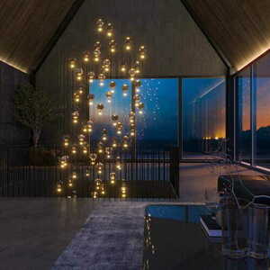 Prívesné svietidlo Max Light Palloncini P0526D 11xG9 chróm sklo 45 cm 3 Prívesné svietidlo Max Light Palloncini P0526D 11xG9 chróm sklo 45 cm small 3