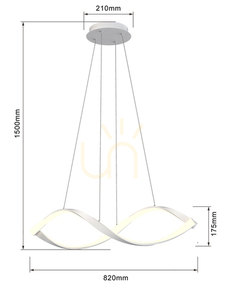 AVIANO - Závesné svietidlo LED Aviano BASIC small 1