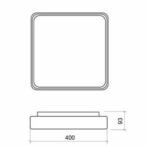 Plafond IP65 Plug400 Emergency 20W 3000/4000K White Dali. small 1