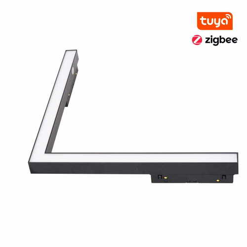 Skontrolujte Lištové svietidlo Max Light MAX M0006Z magnetické rohové Zigbee 17W čierne 30 cm
