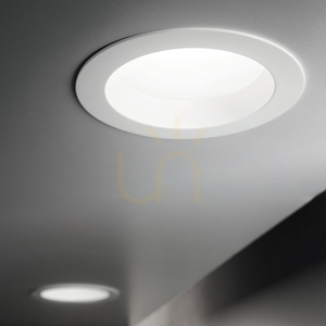 Zapustené svietidlo Ideallux BASIC FI WIDE biele 15W 3000K 193526 small 2