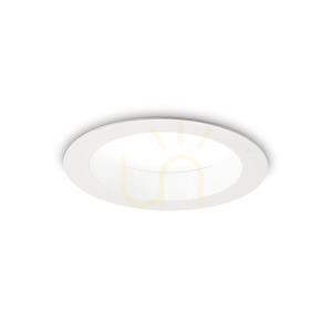Zapustené svietidlo Ideallux BASIC FI WIDE biele 15W 3000K 193526 small 0