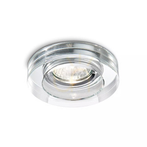 Zapustené svietidlo Ideallux Blues 083254 okrúhle transparentné GU10 chróm 9,5 cm small 1