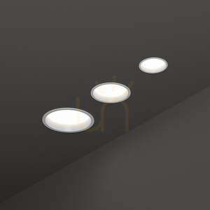 Zapustené svietidlo Ideallux DEEP 249025 biele LED 10W 4000K ø10,3 cm small 1