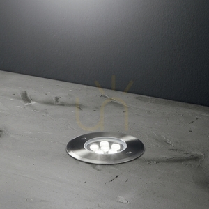 Zapustené svietidlo Ideallux FLOOR D12 255668 čierne LED 6W vonkajšie 1 Zapustené svietidlo Ideallux FLOOR D12 255668 čierne LED 6W vonkajšie small 1