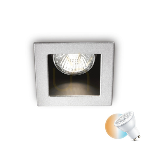 Skontrolujte Zapustené svietidlo Ideallux FUNKY 083223 hliníkové GU10 9 cm