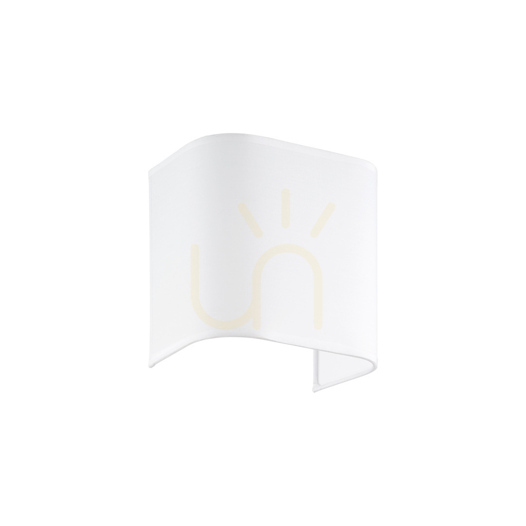 Tienidlo na lampu Ideallux GEA PARALUME BIANCO biele tkanina 239576