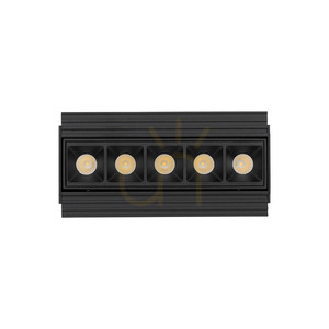 Zapustené svietidlo Ideallux LIKA 206226 trimless 12,5W 3000K čierne small 5