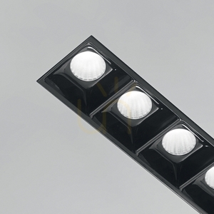 Zapustené svietidlo Ideallux LIKA 206226 trimless 12,5W 3000K čierne small 7