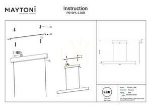 Závesné svietidlo STEP P010PL-L30B Maytoni small 6