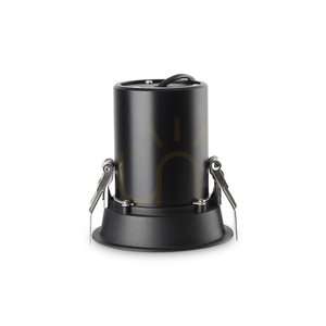 Zapustené svietidlo Ideallux Nova čierne 12W 3000K 248189 small 5