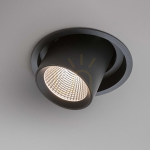 Zapustené svietidlo Ideallux NOVA čierne LED 30W 3000K 248196 small 6