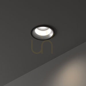 Zapustené svietidlo Ideallux OFF čierne LED 28W 3000K 266572 2 Zapustené svietidlo Ideallux OFF čierne LED 28W 3000K 266572 small 2