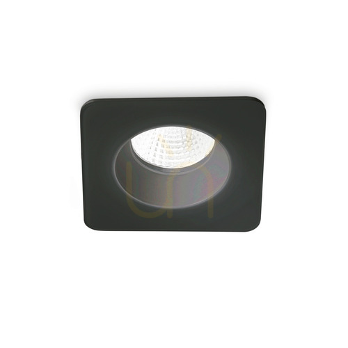 Skontrolujte Zapustené svietidlo Ideallux ROOM-65 FI SQUARE BK čierne 7,5W 252056