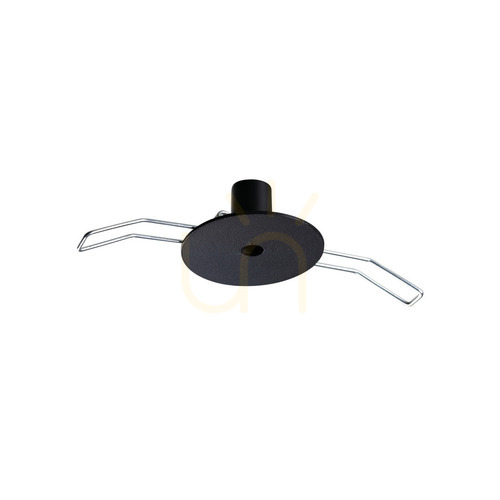 Skontrolujte Stropná rozeta Ideallux ROSONE Recessed čierna 11 cm 307114
