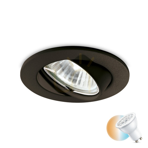 Skontrolujte Zapustené svietidlo Ideallux Swing čierne GU10 1x28W 243825