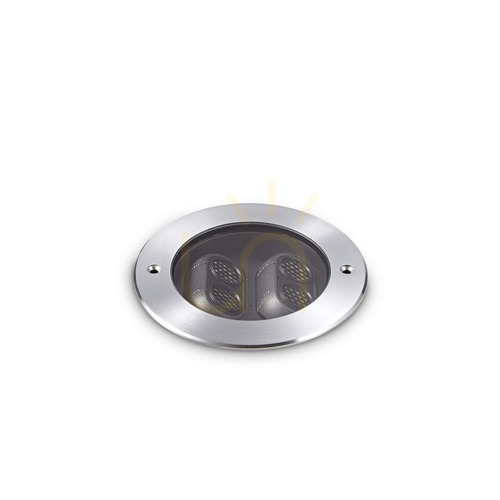 Skontrolujte Zapustené svietidlo Ideallux Taurus 277011 okrúhle čierne 11W IP67 vonkajšie