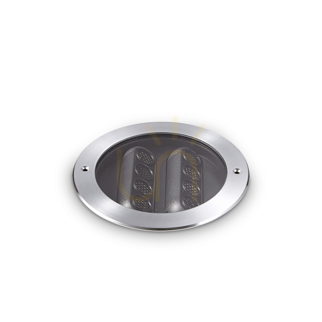 Skontrolujte Vonkajšie zapustené svietidlo Ideallux Taurus 277028 okrúhle strieborné 14W Vonkajšie zapustené svietidlo Ideallux Taurus 277028 okrúhle strieborné 14W