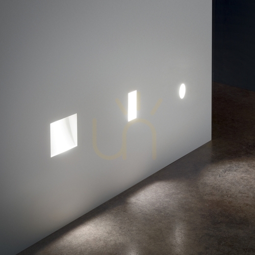 Skontrolujte Zapustené svietidlo Ideallux WALKY 249834 biele sadrové 10 cm 1W