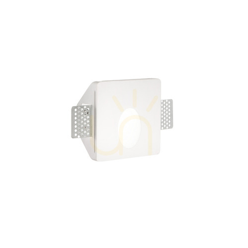 Skontrolujte Zapustené svietidlo Ideallux WALKY 249834 biele sadrové 10 cm 1W