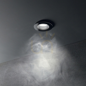 Zapustené svietidlo Ideallux ROOM-65 čierne okrúhle 7,5W 252032 2 Zapustené svietidlo Ideallux ROOM-65 čierne okrúhle 7,5W 252032 small 2